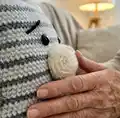 Pillow-Cat Amigurumi Pattern step 2 - assembly progress