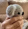 Koala Amigurumi Pattern step 2 - assembly progress