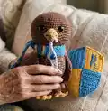 Eagle Ravenna Amigurumi Pattern step 4 - final assembly and finishing