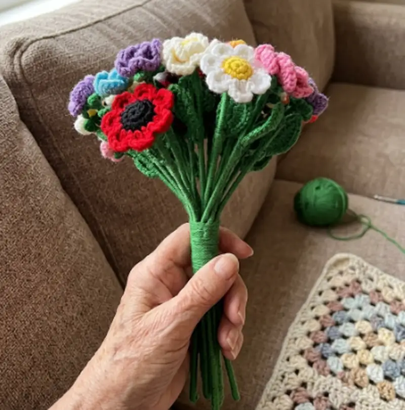 Complimentary Beginner Friendly crochet pattern: Daisy and Carnation Flower Crochet Pattern - Simple to follow guide
