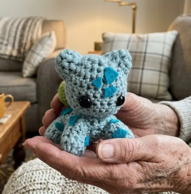 Complimentary Intermediate crochet pattern: Bulbasaur Amigurumi Pattern - Simple to follow guide
