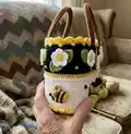 Bee-utiful Pimp Your Bag Pattern step 3 - details and accessories