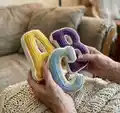 3D-Letters Full Alphabet Crochet Pattern step 4 - final assembly and finishing