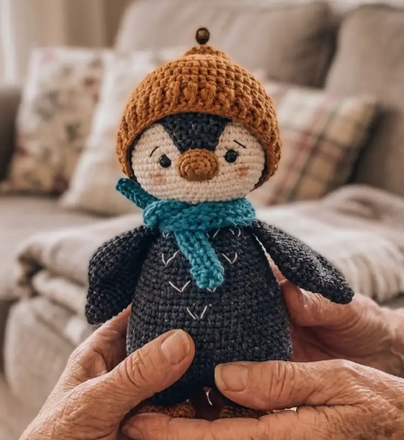 Complimentary Intermediate crochet pattern: Penguin Amigurumi Pattern - Simple to follow guide