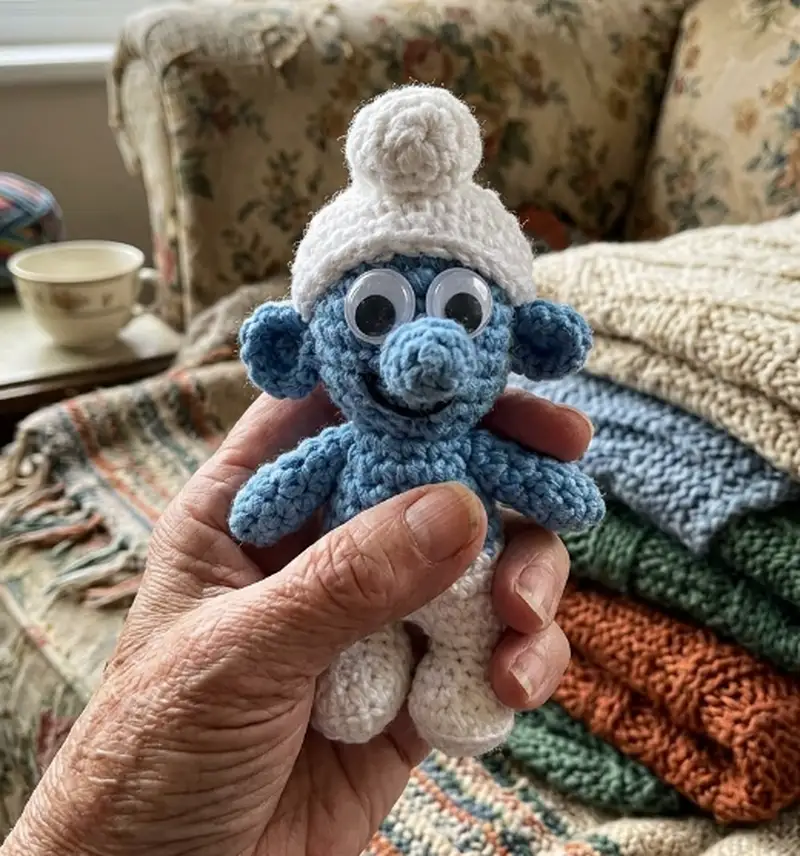 Complimentary Intermediate crochet pattern: Smurf Amigurumi Pattern - Simple to follow guide