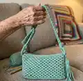 Crochet Bags Maker Trio Pattern step 4 - final assembly and finishing