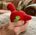 Appletosaurus Amigurumi Pattern step 3 - details and accessories