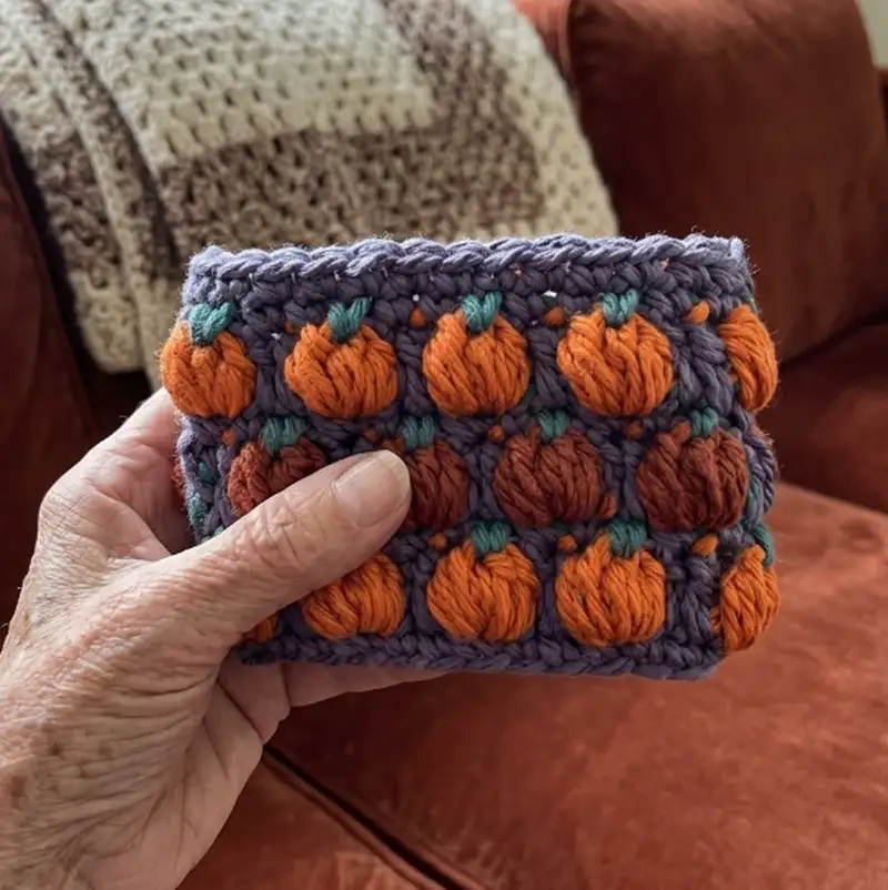 Complimentary Beginner Friendly crochet pattern: Pumpkin Cup Cozy Pattern - Simple to follow guide