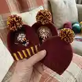Wizard House Character Hat Pattern step 1 - construction progress