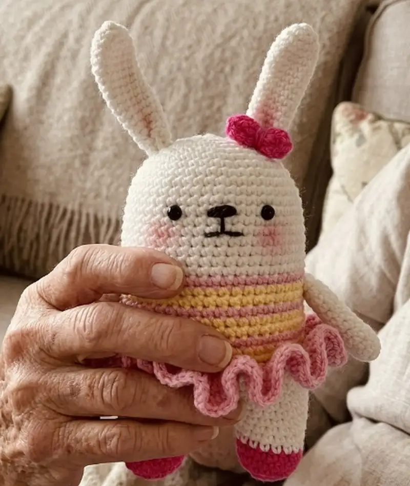 Complimentary Intermediate crochet pattern: Minimals Rabbit Amigurumi Pattern - Simple to follow guide