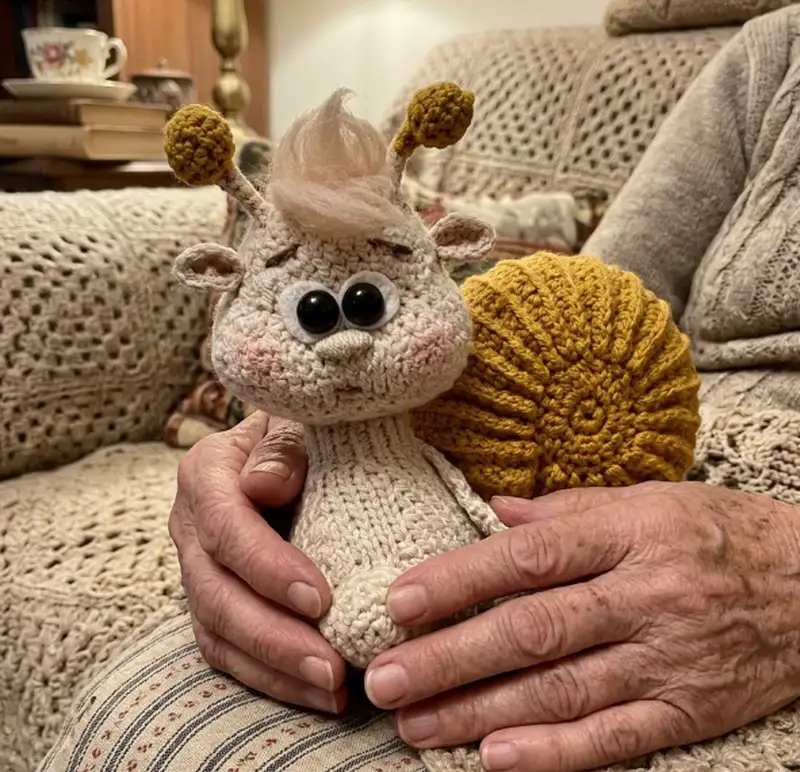 Quality crochet pattern: Snail Amigurumi Pattern - Intermediate level guide with complete instructions