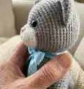 Tishka the cat Amigurumi Pattern step 3 - details and accessories