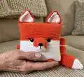 Pillow-Fox Amigurumi Pattern step 4 - final assembly and finishing