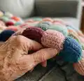 Crochet Puff Quilt Pattern step 3 - details and accessories