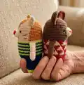 Minimals Cat Amigurumi Pattern step 3 - details and accessories