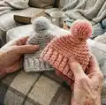 Free Crochet Hat Pattern step 1 - construction progress