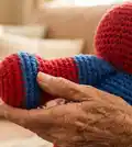 Spider Man Amigurumi Pattern step 2 - assembly progress