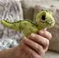 Tyrannosaurus Oliver Amigurumi Pattern step 3 - details and accessories