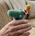 Pica Pau Animal Friends Amigurumi Pattern step 2 - assembly progress