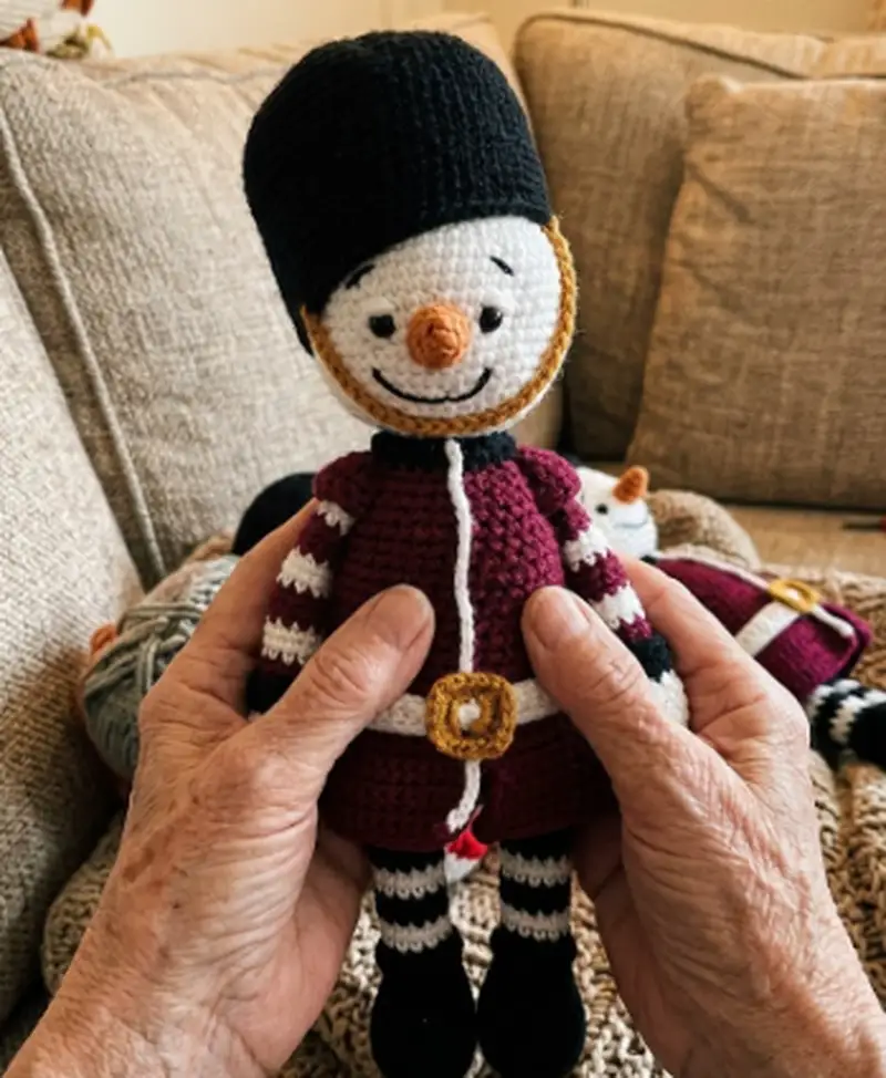 Complimentary Intermediate crochet pattern: Henry the Guard Amigurumi Pattern - Simple to follow guide