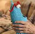 Yip Yips Amigurumi Pattern step 2 - assembly progress