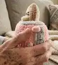 Kitty Toaster Amigurumi Pattern step 3 - details and accessories