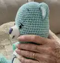Classic Care Bear Amigurumi Pattern step 3 - details and accessories