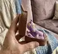 Teddy Bear in Suitcase Amigurumi Pattern step 2 - assembly progress