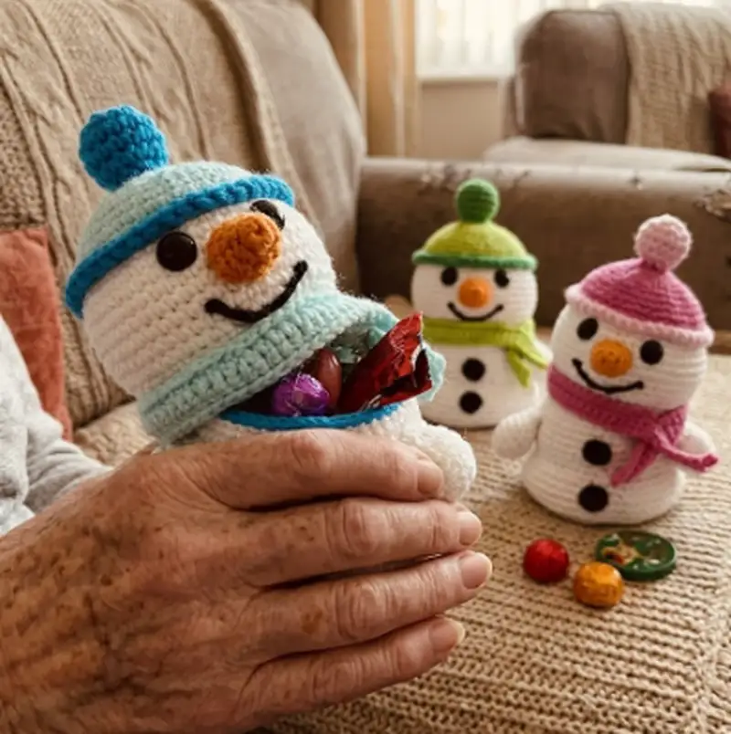 Quality crochet pattern: Snowman Amigurumi Pattern - Intermediate level guide with complete instructions