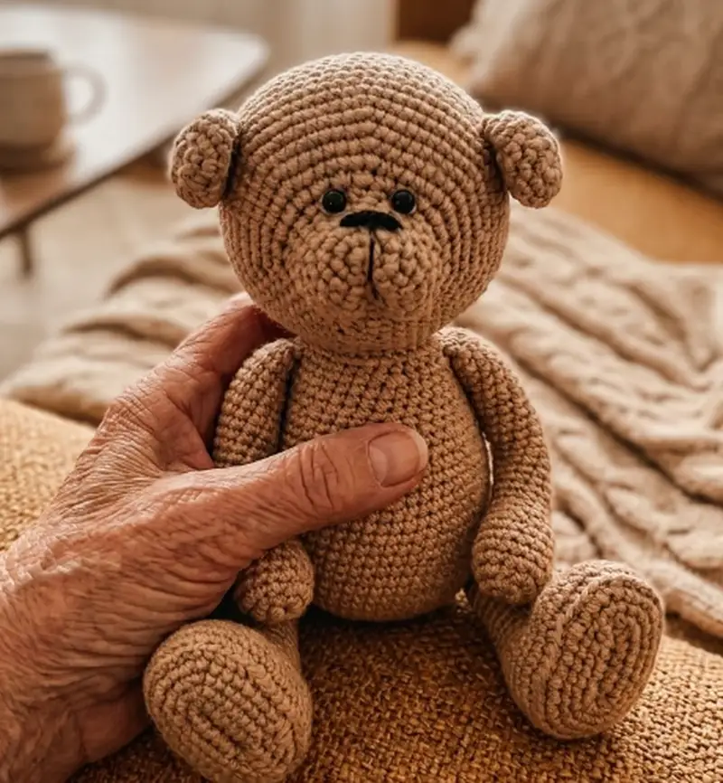 Complimentary Intermediate crochet pattern: Little Teddy Bear Amigurumi Pattern - Simple to follow guide
