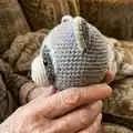 Raccoon Amigurumi Pattern step 2 - assembly progress
