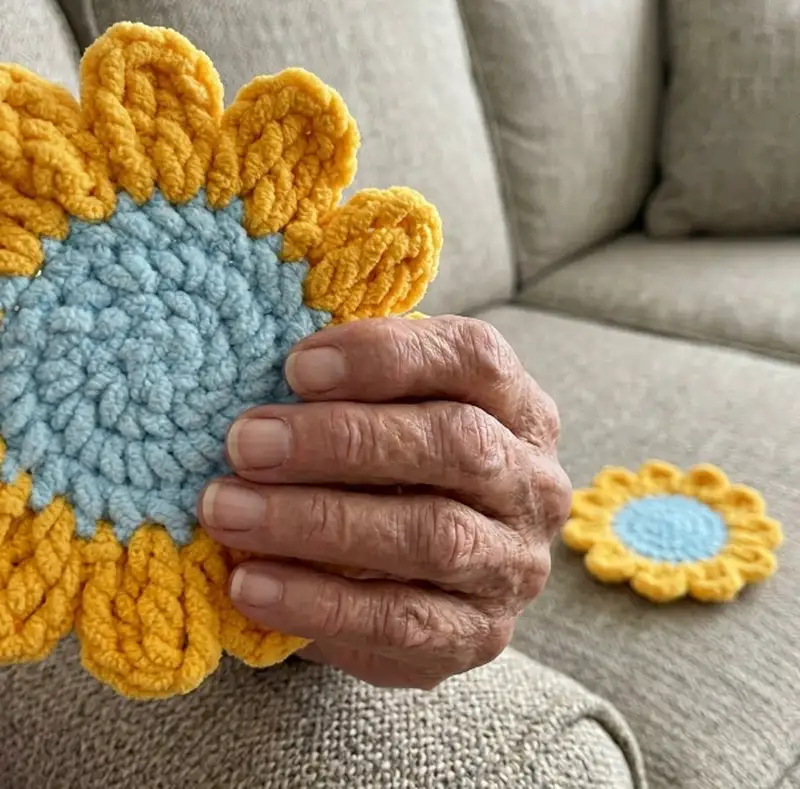 Quality crochet pattern: Sunflower Power Crochet Coasters Pattern - Beginner Friendly level guide with complete instructions