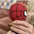 The Spiderman Amigurumi Pattern step 3 - details and accessories
