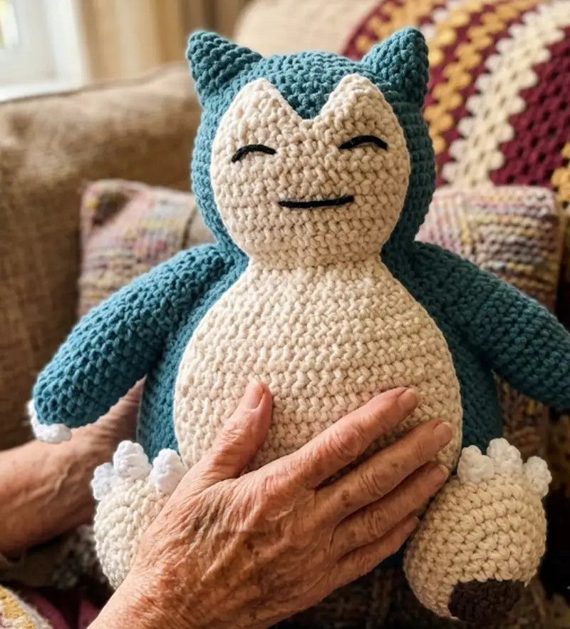 Complimentary Intermediate crochet pattern: Snorlax Amigurumi Pattern - Simple to follow guide