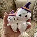 Cute Plushies Ghost Amigurumi Pattern step 4 - final assembly and finishing