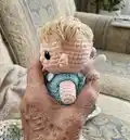 Baby dolls Amigurumi Pattern step 3 - details and accessories