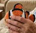 Nemo The Clown Fish Amigurumi Pattern step 3 - details and accessories