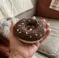 Donut Amigurumi Pattern step 4 - final assembly and finishing