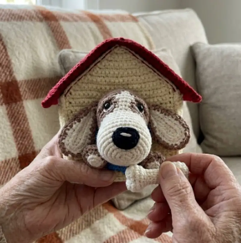 Complimentary Intermediate crochet pattern: Dog PuPa Amigurumi Pattern - Simple to follow guide