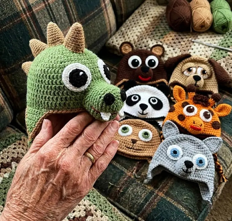 Complimentary Intermediate crochet pattern: Crochet Hatimals Pattern - Simple to follow guide