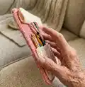 Crochet Hook Holder Pattern step 3 - details and accessories