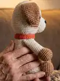 Puppy Chip Amigurumi Pattern step 3 - details and accessories