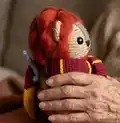 Lion Gryfffin Amigurumi Pattern step 3 - details and accessories