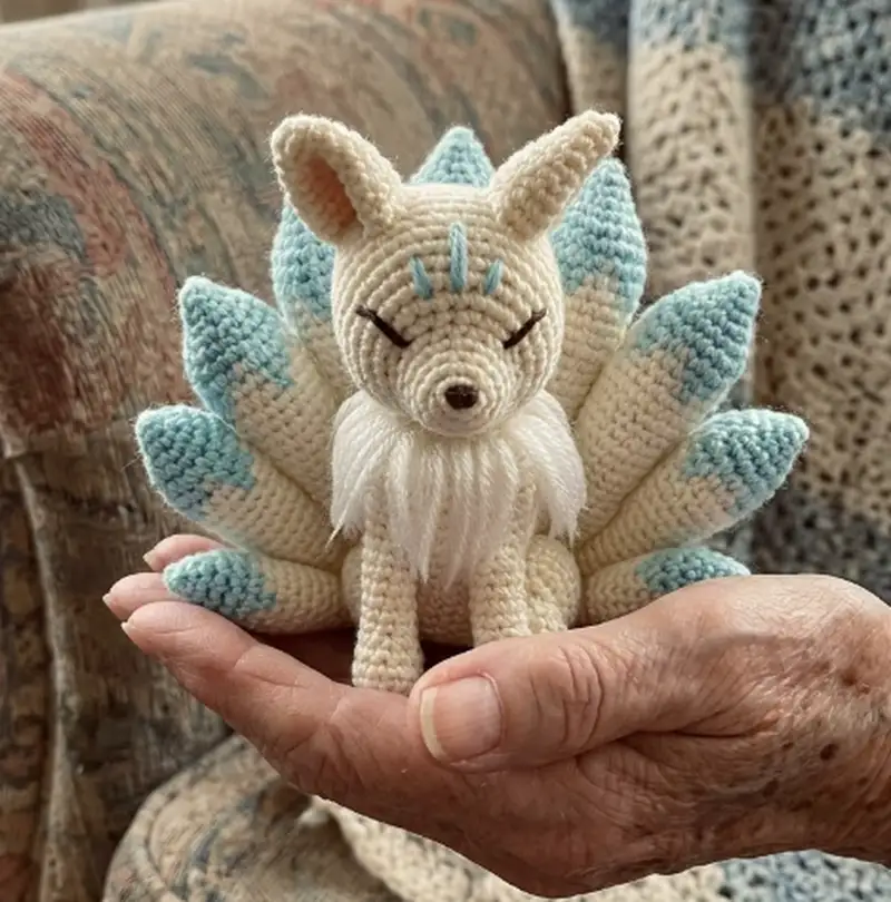 Complimentary Intermediate crochet pattern: Fuyuko The Kitsune Amigurumi Pattern - Simple to follow guide