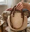Round Bag Amigurumi Pattern step 4 - final assembly and finishing