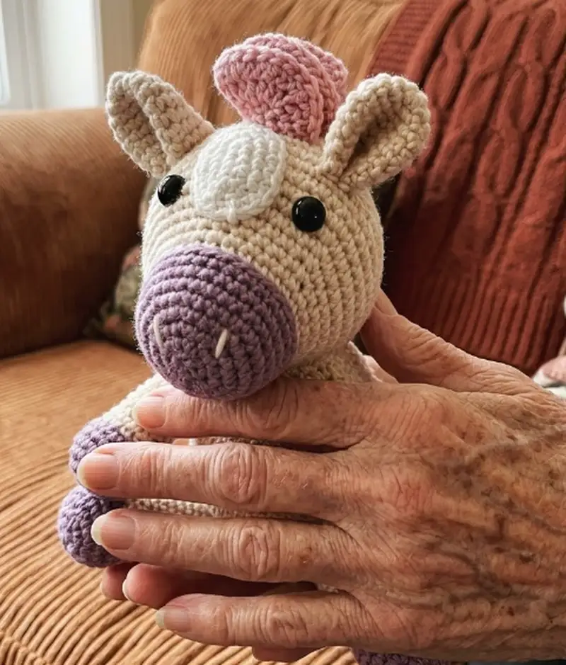 Complimentary Intermediate crochet pattern: Neon the Horse Amigurumi Pattern - Simple to follow guide