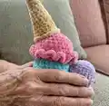 Ice Cream Turtle Amigurumi Pattern step 3 - details and accessories