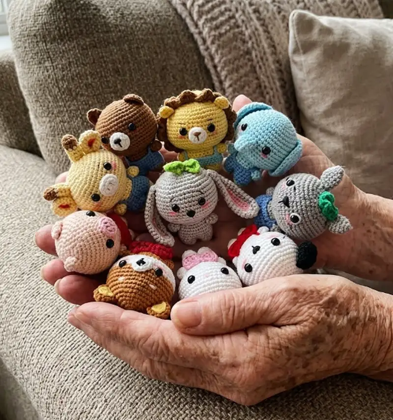 Complimentary Intermediate crochet pattern: Mini Animal Amigurumi Pattern - Simple to follow guide