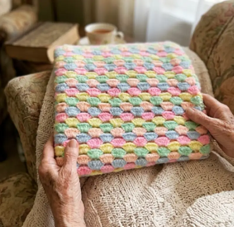 Quality crochet pattern: Pastel Shells Baby Blanket Pattern - Beginner Friendly level guide with complete instructions