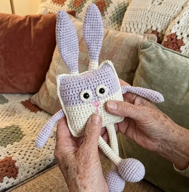 Quality crochet pattern: Tick the Rabbit Amigurumi Pattern - Intermediate level guide with complete instructions